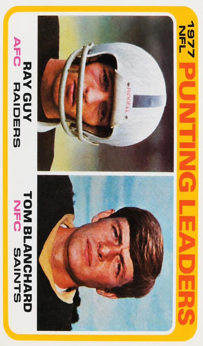1978 Topps Football Ray Guy #336
