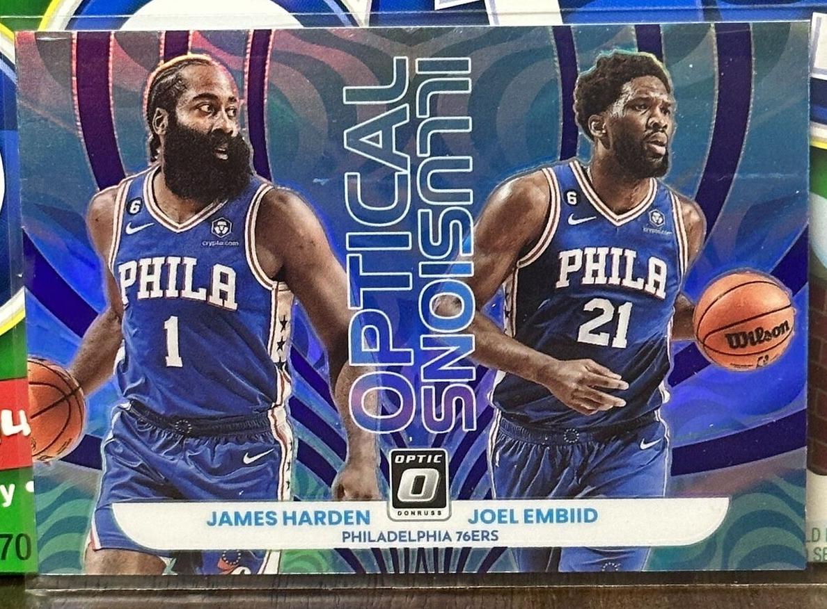 2022 Donruss Optic Basketball Purple James Harden #1