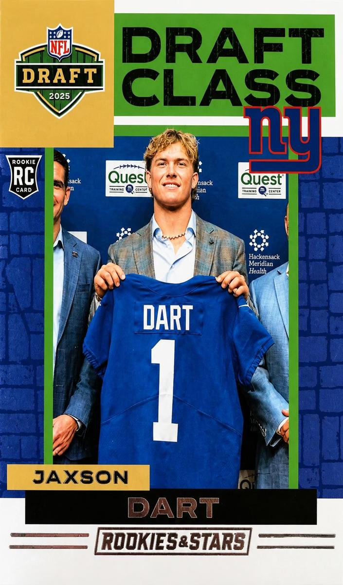 2025 Panini Rookies & Stars Football Jaxson Dart #17