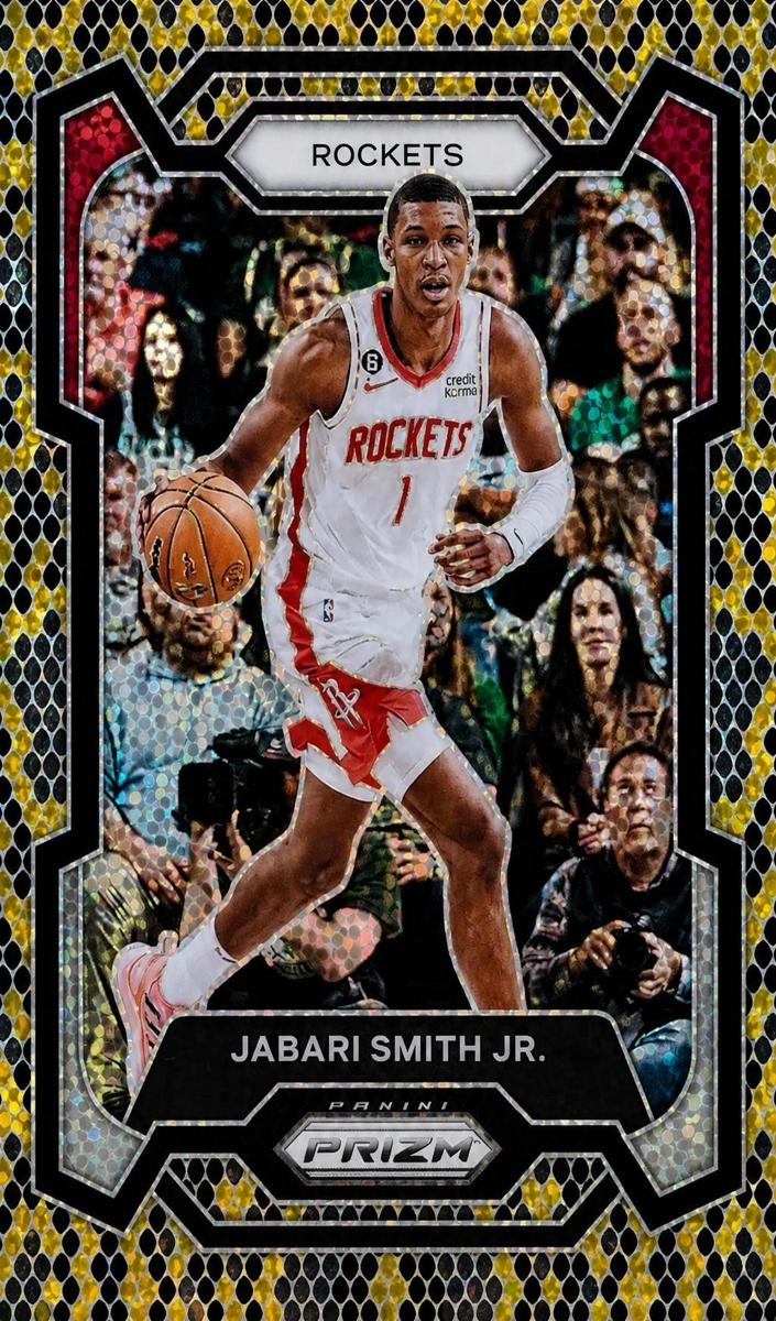 2023 Panini Prizm Basketball King Snake Jabari Smith Jr. #49 PSA 10