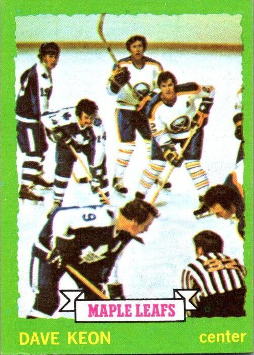 1973 Topps Hockey Dave Keon #85