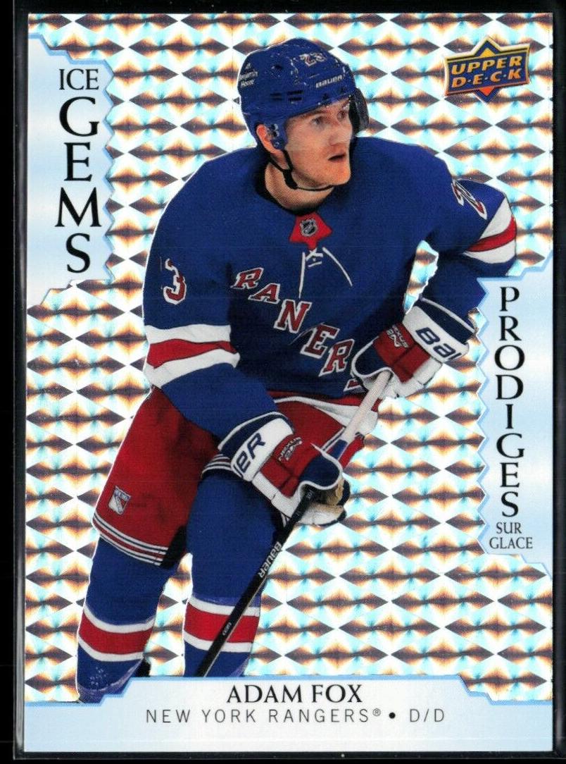 2023 Upper Deck Tim Hortons Collector's Series Hockey Adam Fox #IG-5 BGS 7