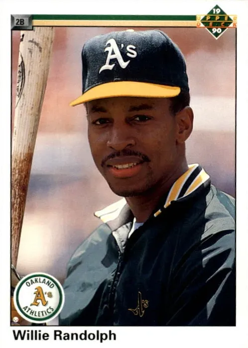1990 Upper Deck Baseball Willie Randolph #704