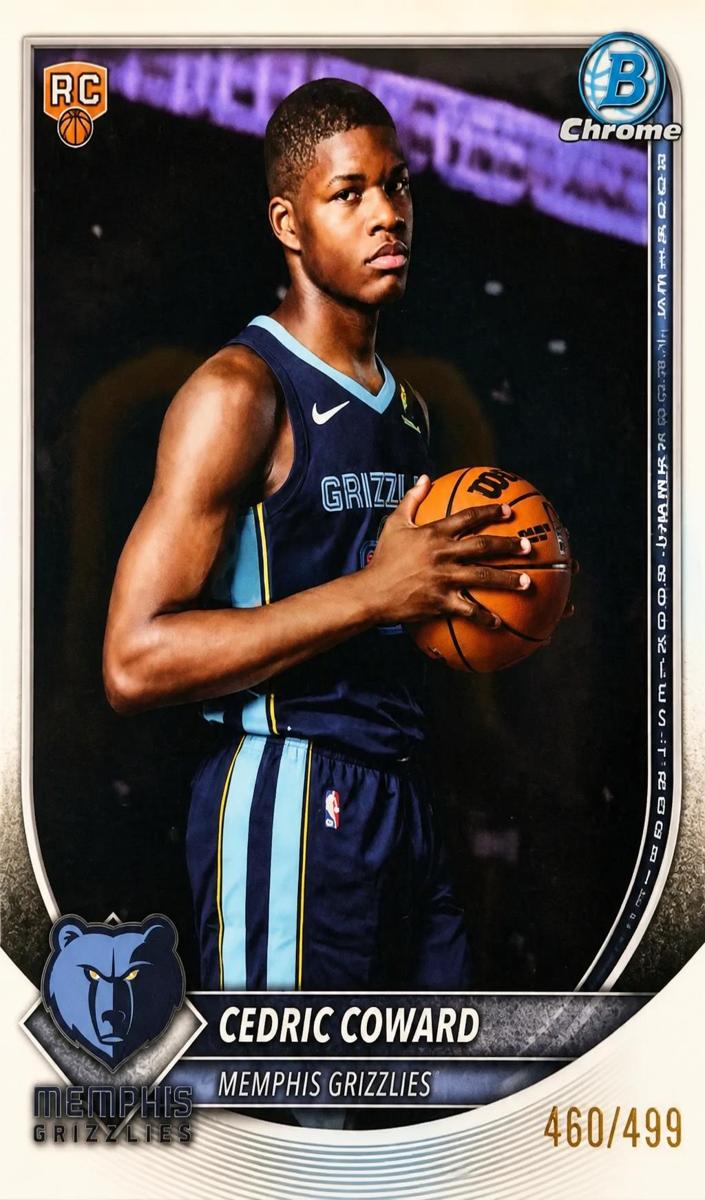 2025 Bowman Basketball Refractor Cedric Coward #BCV-11