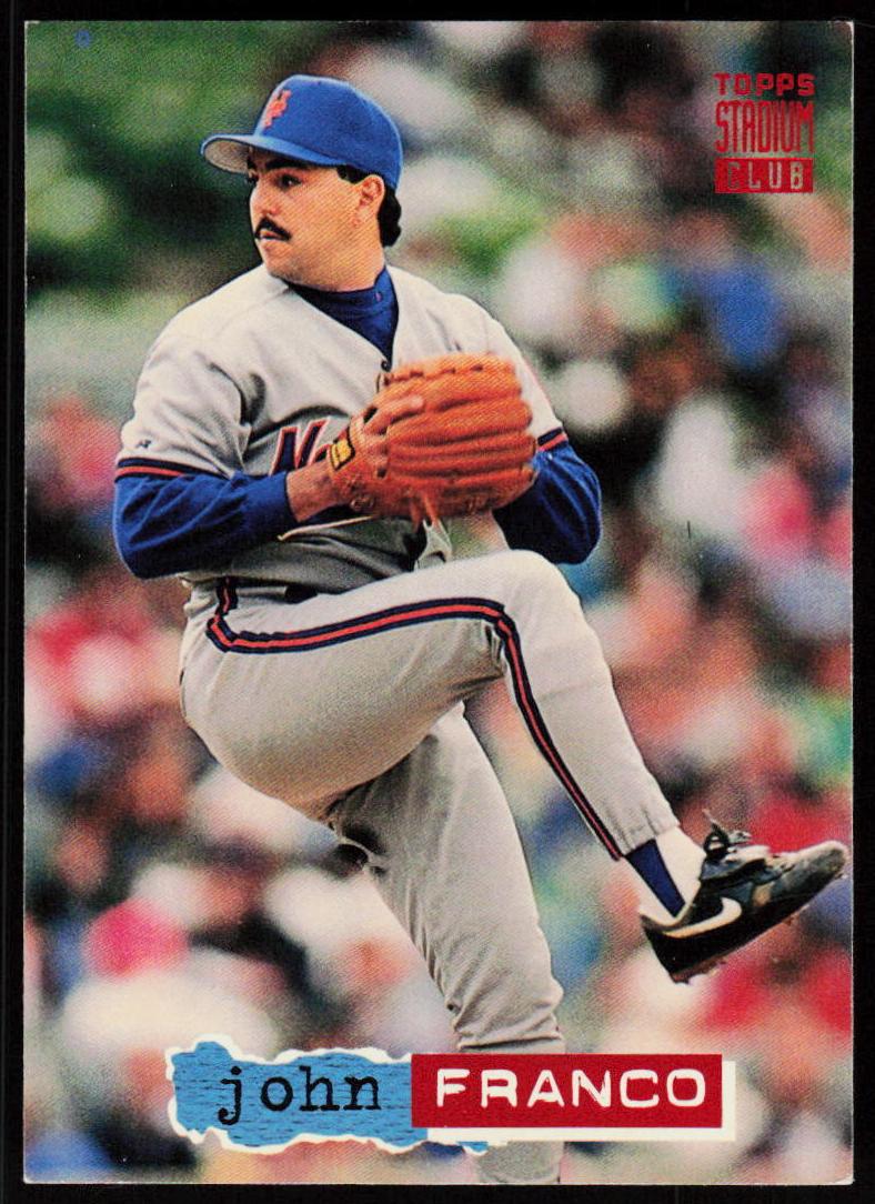 1994 Topps Stadium Club Baseball Members Only John Franco #339