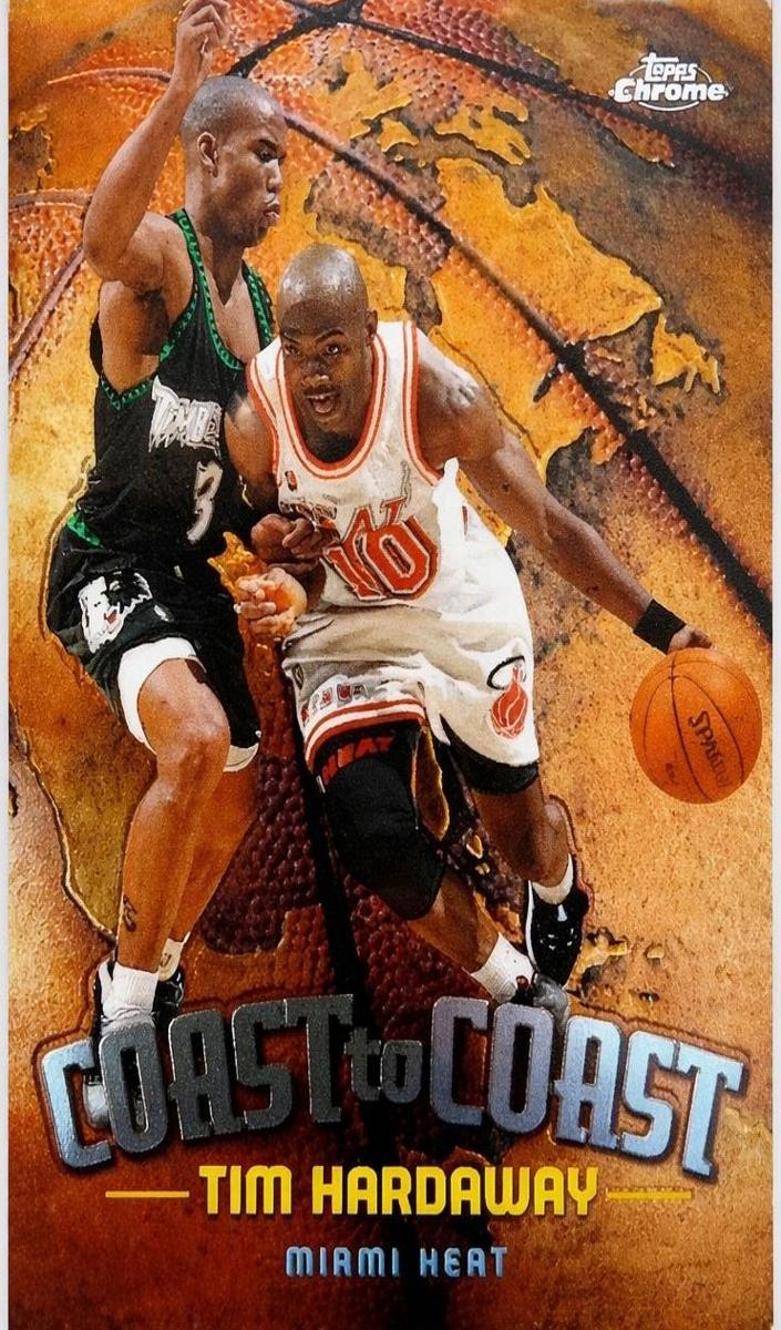 1998 Topps Chrome Basketball Tim Hardaway #CC13