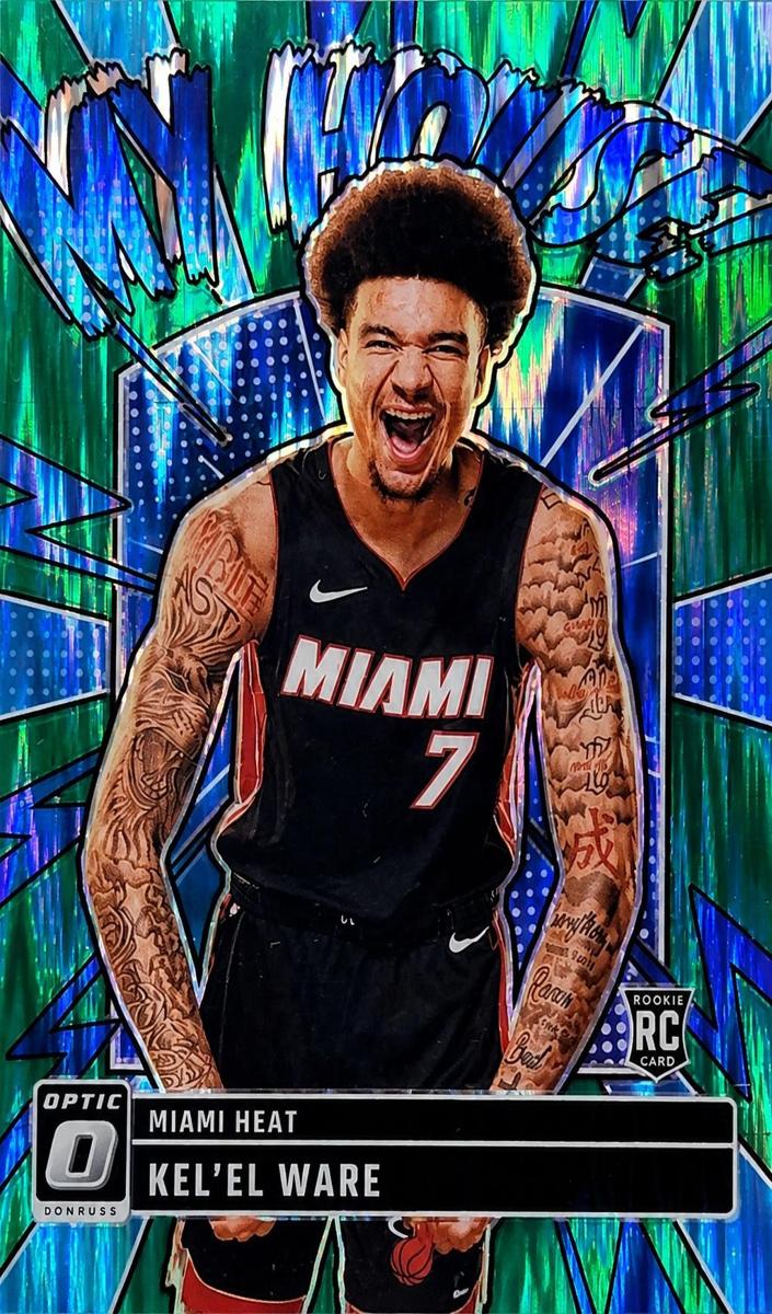 2024 Donruss Optic Basketball Green Shock Kel'el Ware #11
