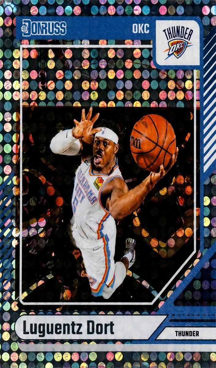 2024 Panini Donruss Basketball Disco Luguentz Dort #24