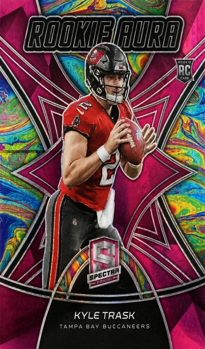 2021 Panini Spectra Football Neon Pink Kyle Trask #RO-7