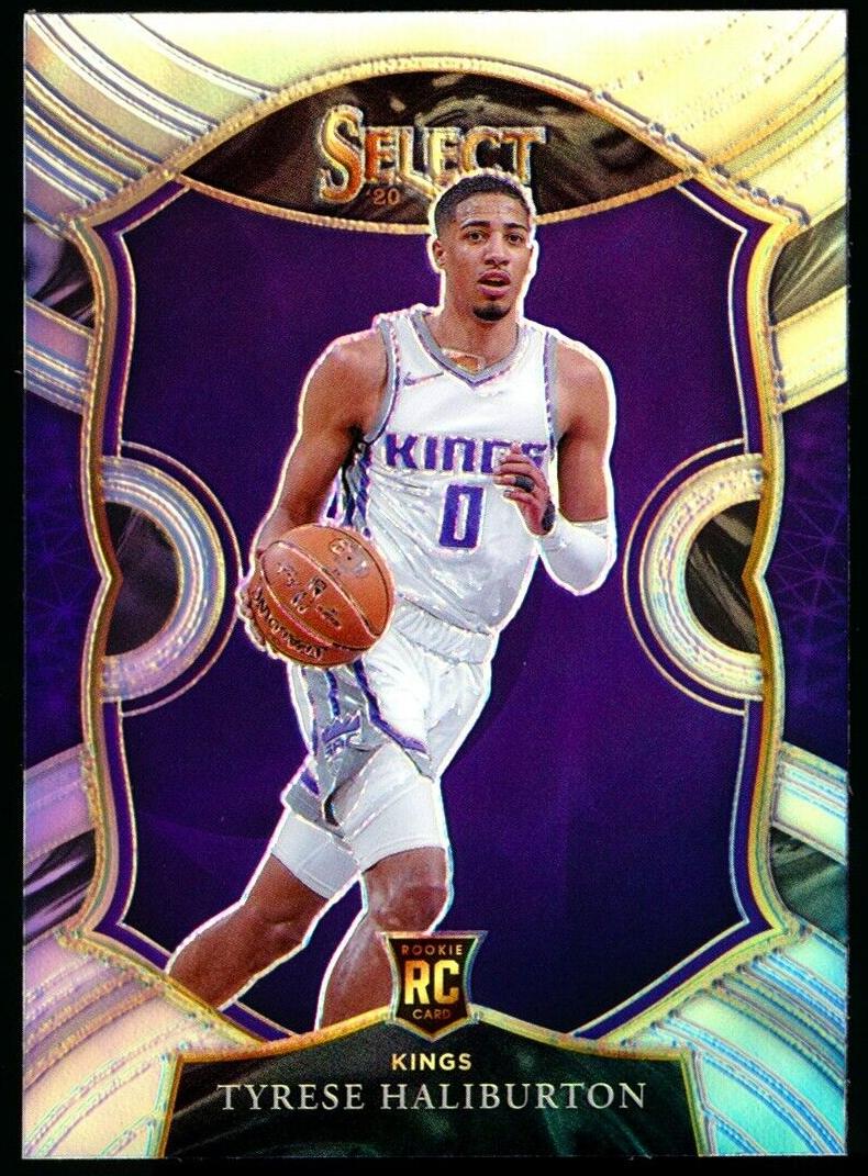 2020 Panini Select Basketball Silver Prizm Tyrese Haliburton #72 PSA 10