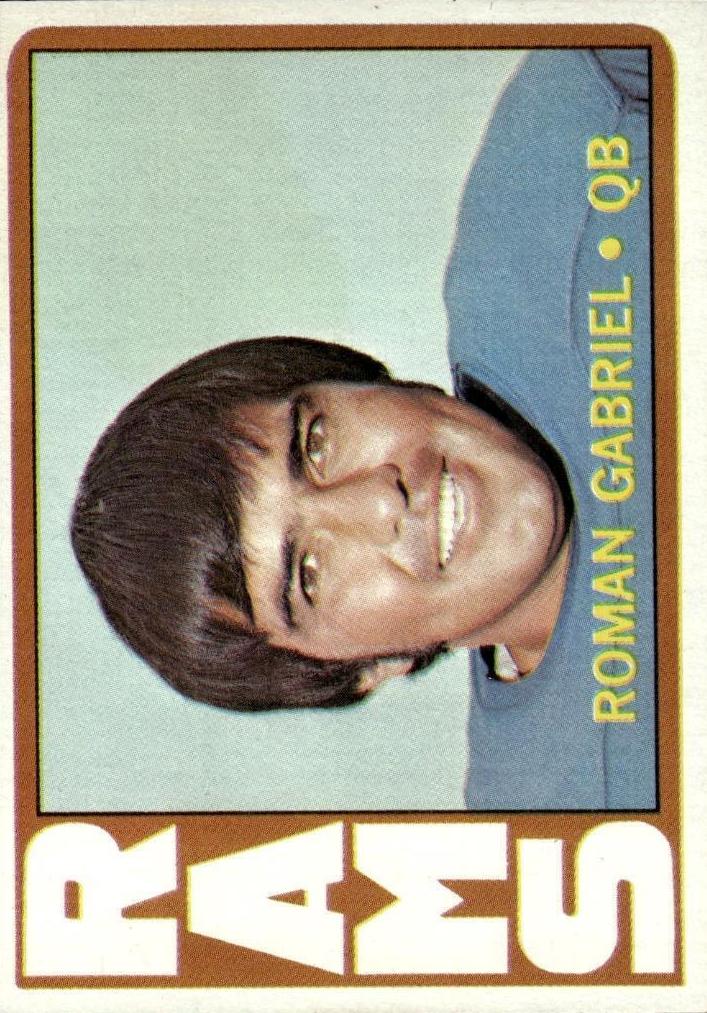 1972 Topps Football Roman Gabriel #40