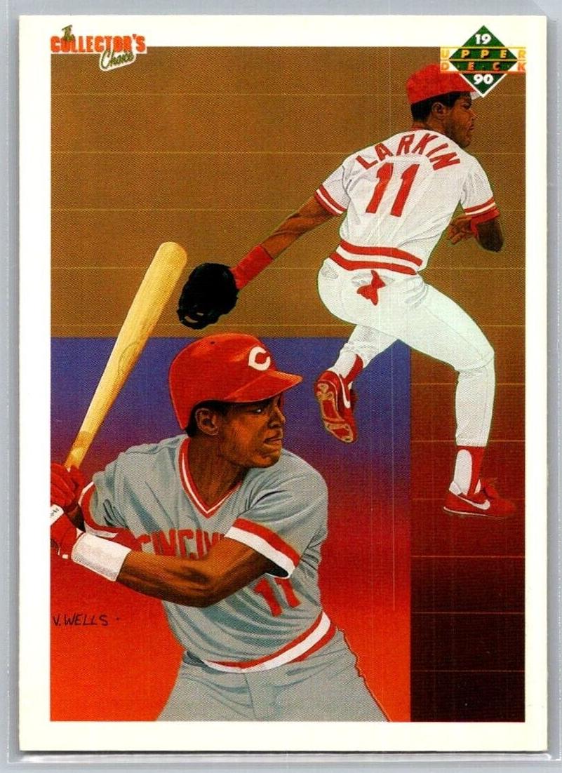 1990 Upper Deck Baseball Barry Larkin #99