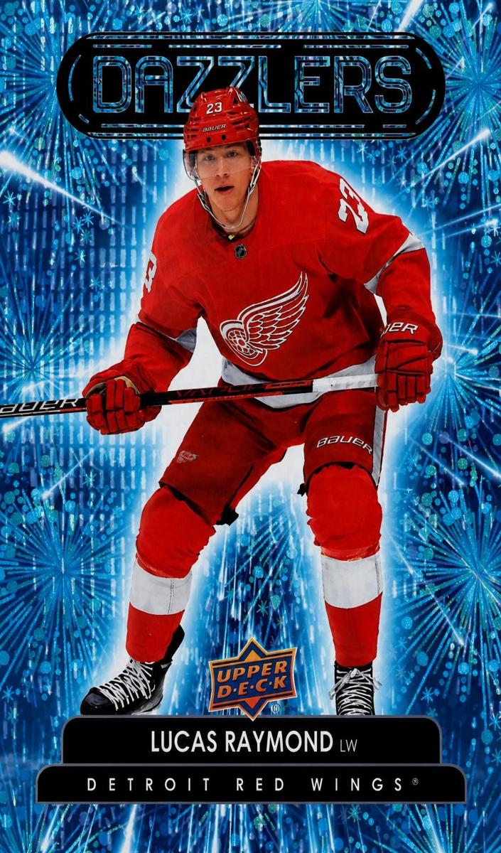 2022 Upper Deck Hockey Blue Lucas Raymond #DZ-12