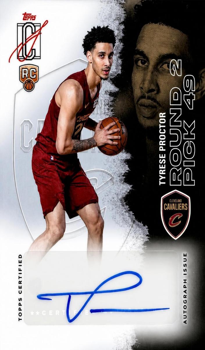 2025 Topps Signature Class Basketball Tyrese Proctor #RCC-TP