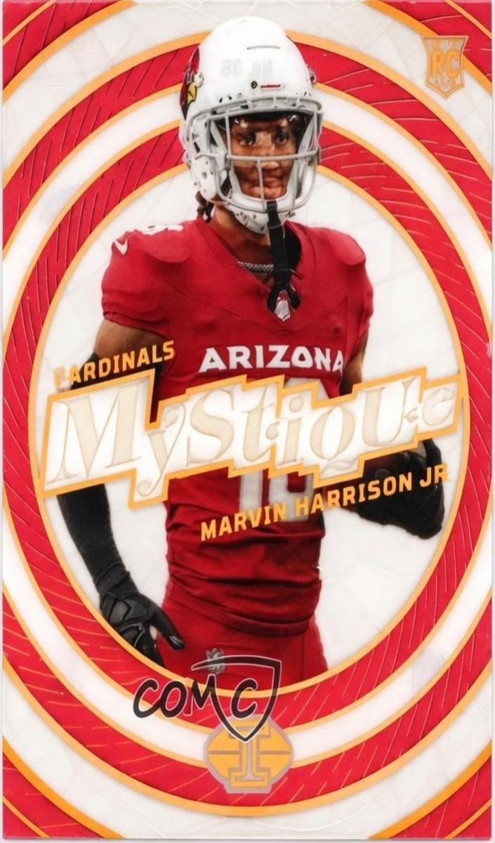 2024 Panini Illusions Football Pink Marvin Harrison Jr. #38 PSA 8