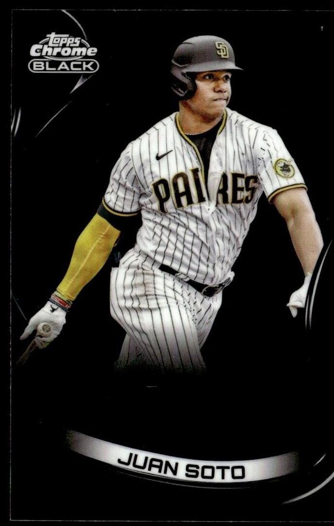 2022 Topps Chrome Black Baseball Juan Soto #91 SGC 9.5