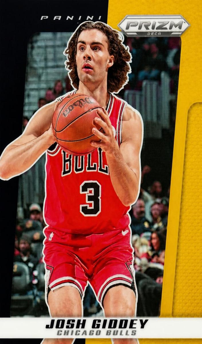 2024 Panini Prizm Deca Basketball Black Gold Josh Giddey #123