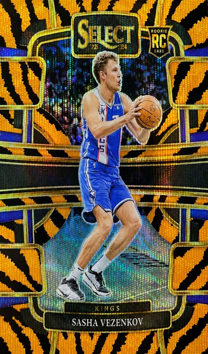 2023 Panini Select Basketball Tiger Sasha Vezenkov #74