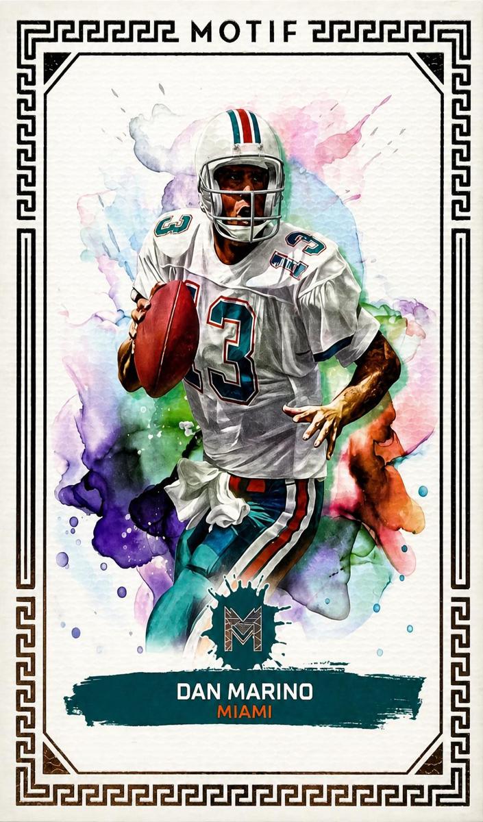 2023 Topps Motif Football Dan Marino #49