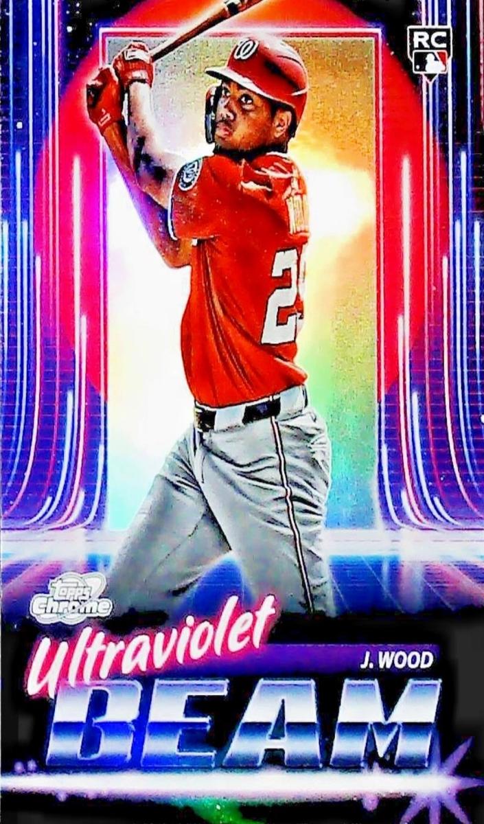 2025 Topps Cosmic Chrome Baseball James Wood #UB-1