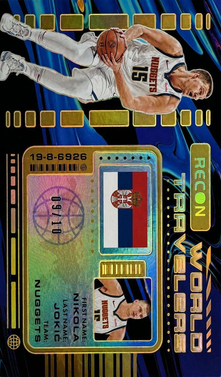 2023 Panini Recon Basketball Gold Nikola Jokic #15