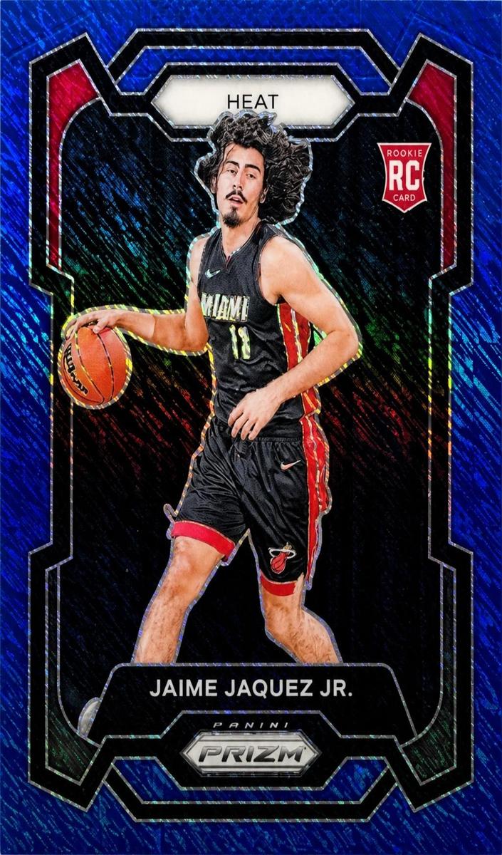 2023 Panini Prizm Basketball Blue Shimmer FOTL Jaime Jaquez Jr. #137