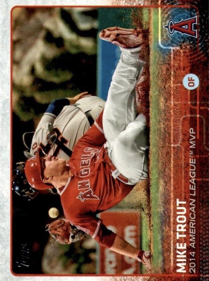 2015 Topps Baseball Mike Trout #510 PSA 10
