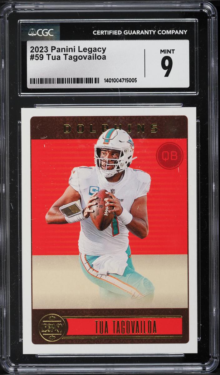 2023 Panini Legacy Football Tua Tagovailoa #59 PSA 10