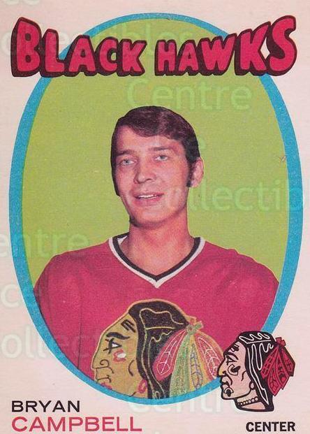 1971 O-Pee-Chee Hockey Bryan Campbell #214 PSA 7
