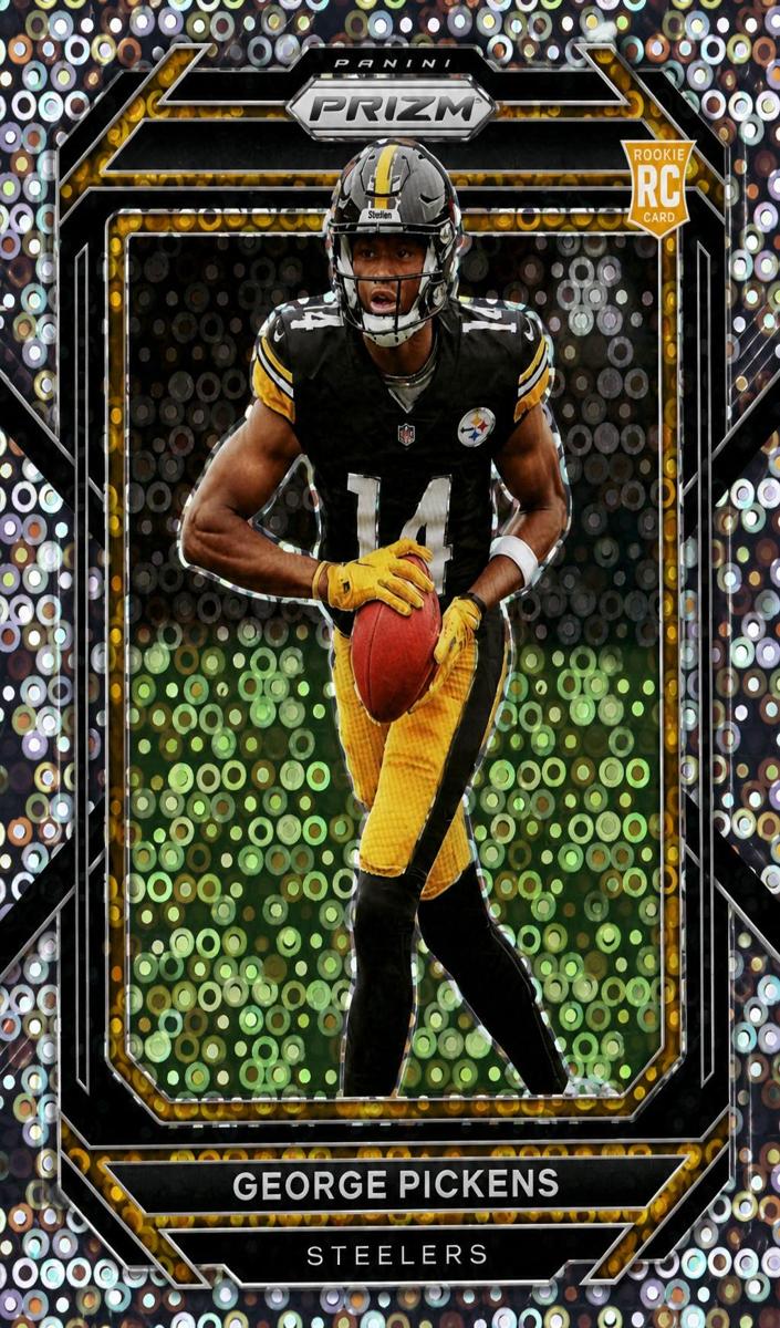 2022 Panini Prizm Football No Huddle George Pickens #329 PSA 9