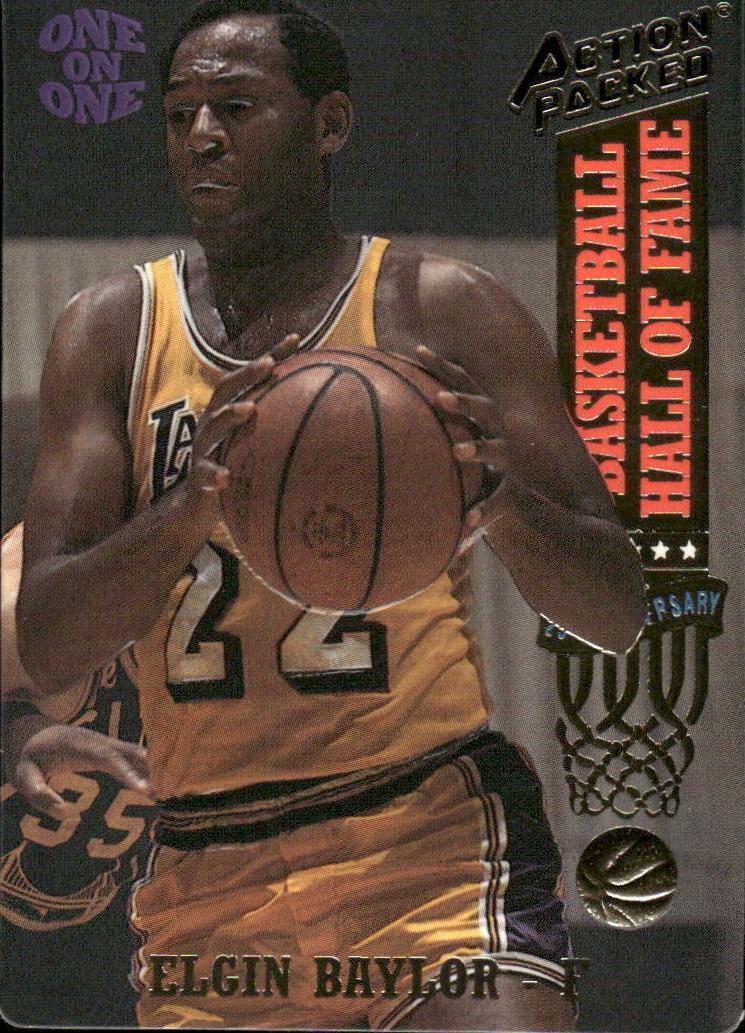 1993 Action Packed Basketball Elgin Baylor #8