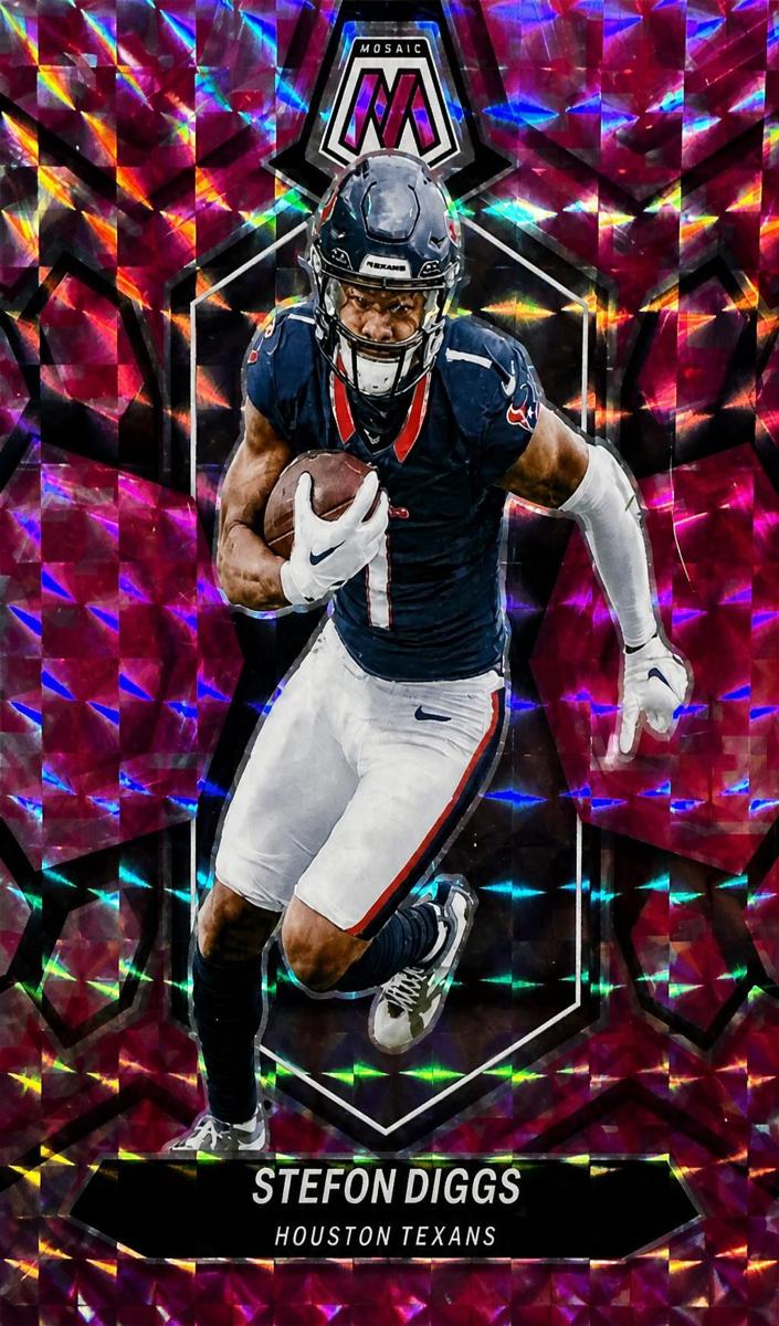 2024 Panini Mosaic Football Camo Pink Stefon Diggs #87