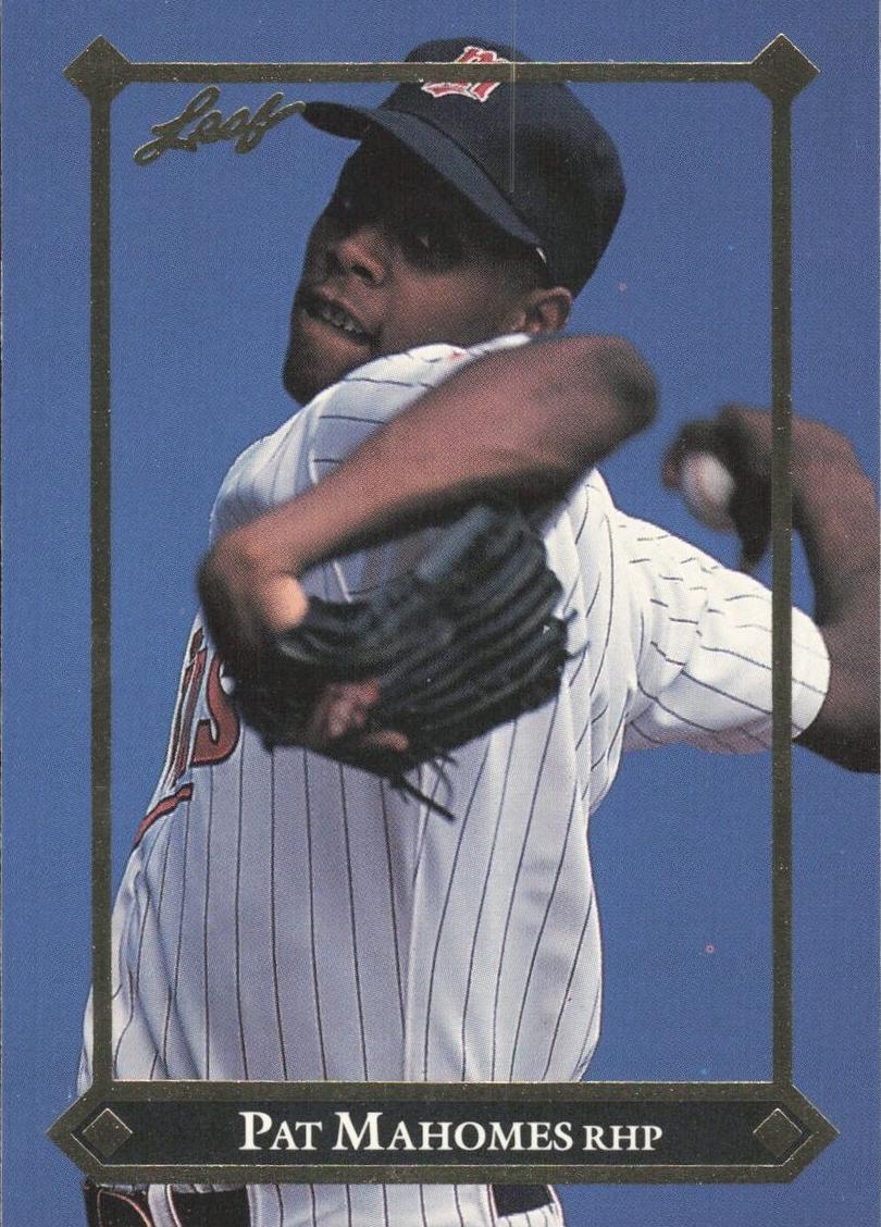 1992 Leaf Baseball Pat Mahomes #BC-17