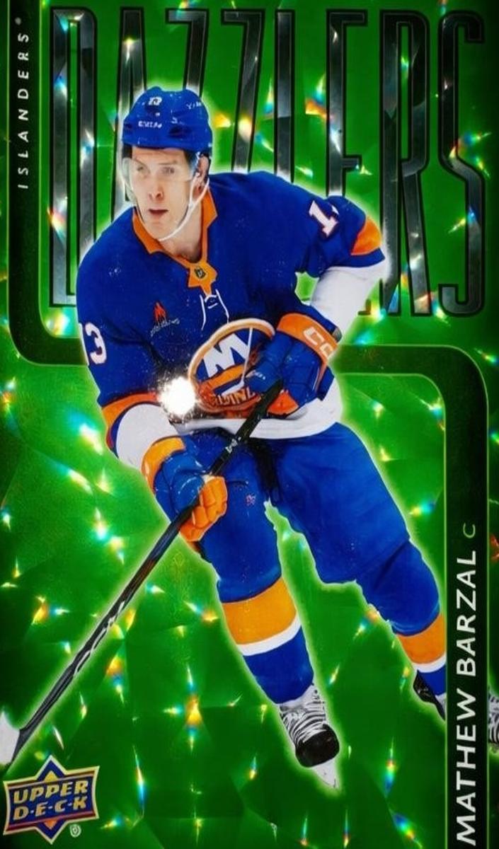 2025 Upper Deck Hockey Green Mathew Barzal #DZ-50