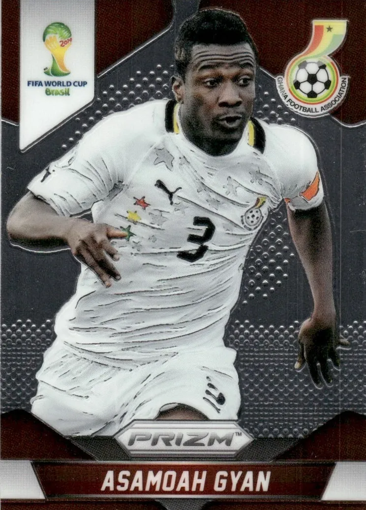 2014 Panini Prizm World Cup Soccer Asamoah Gyan #98