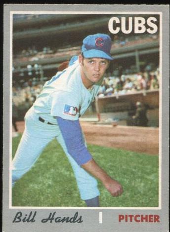 1970 O-Pee-Chee Baseball Bill Hands #405 PSA 6