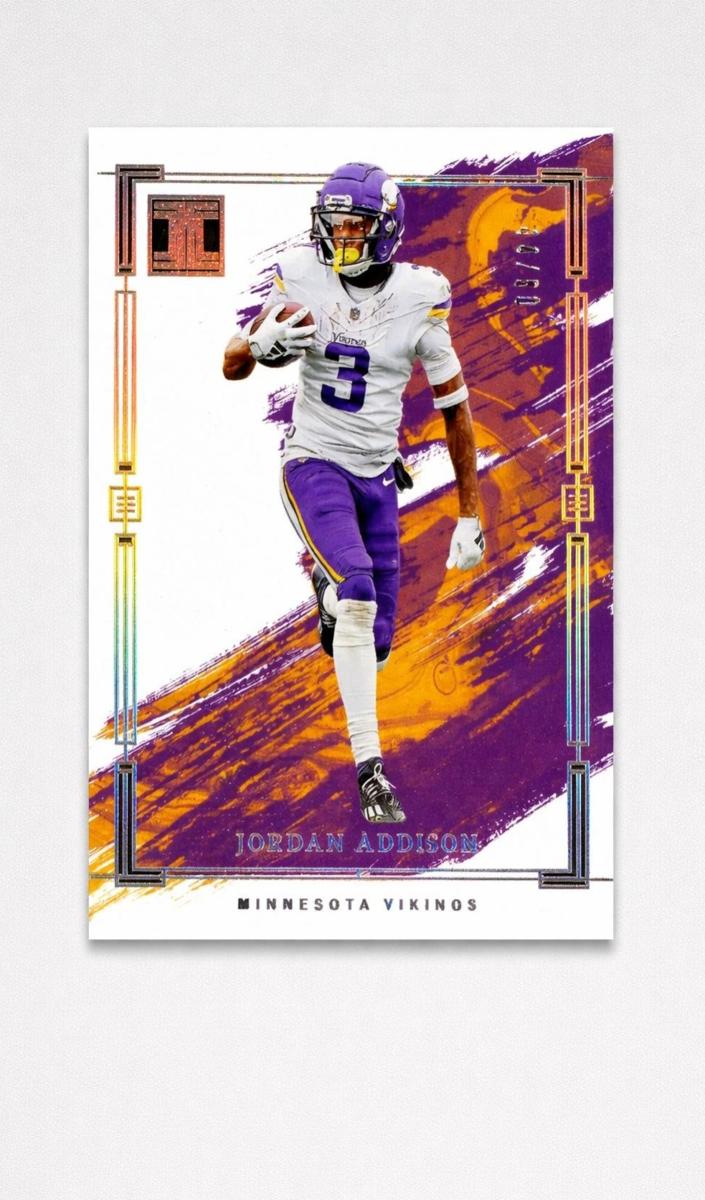 2024 Panini Impeccable Football Silver Jordan Addison #44