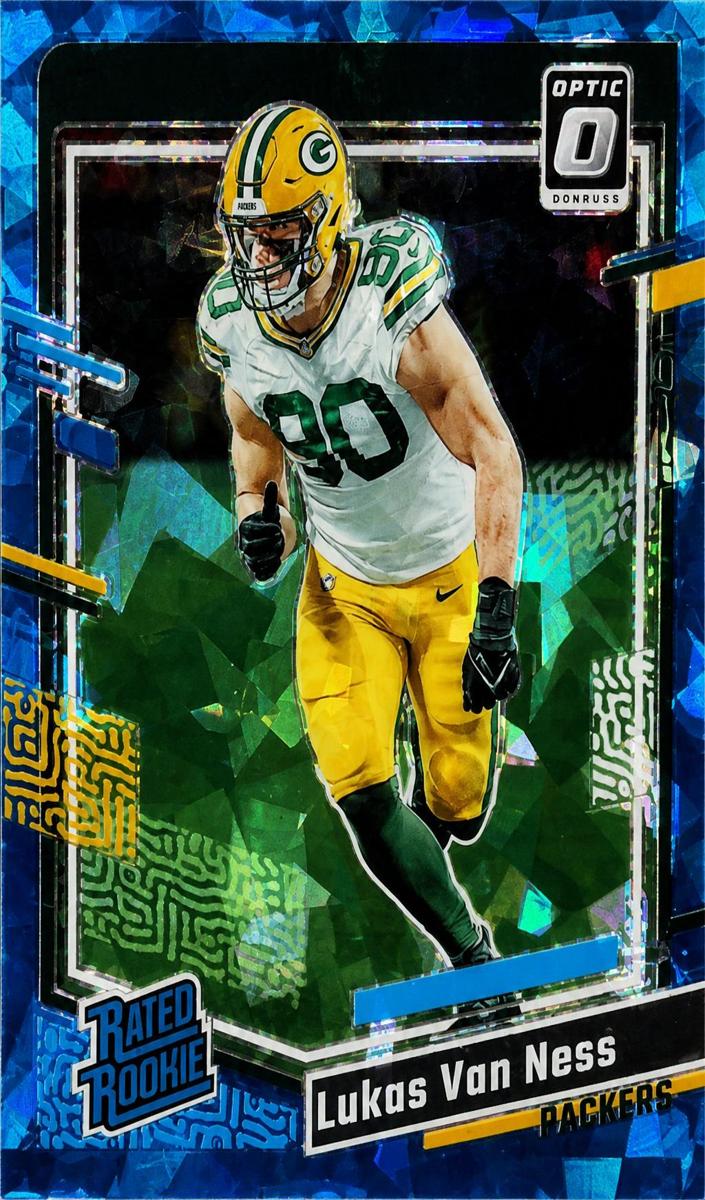 2023 Donruss Optic Football Ice Lukas Van Ness #240