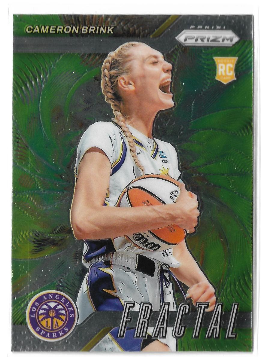 2024 Panini Prizm WNBA Basketball Green Cameron Brink #5 PSA 10