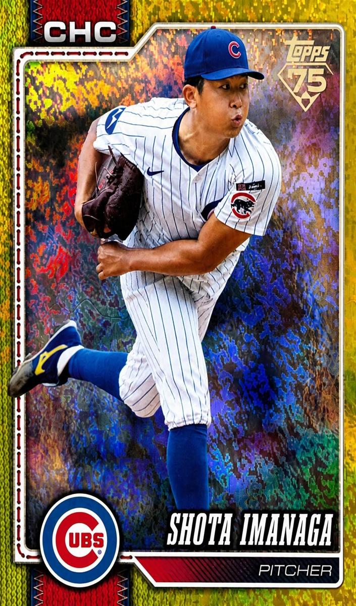 2026 Topps Baseball Yellow Holo Foil Shota Imanaga #178