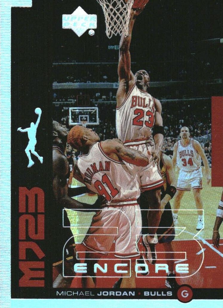 1998 Upper Deck Encore Basketball Michael Jordan #M3 PSA 9