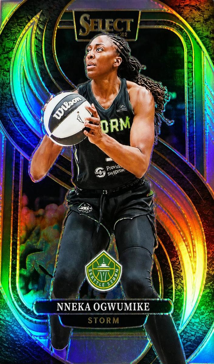 2025 Panini Select WNBA Basketball Silver Nneka Ogwumike #158
