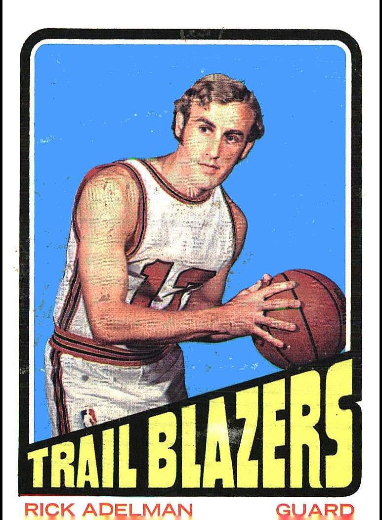 1972 Topps Basketball Rick Adelman #117