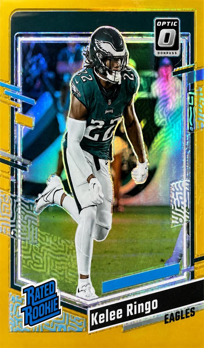 2023 Donruss Optic Football Gold Kelee Ringo #282