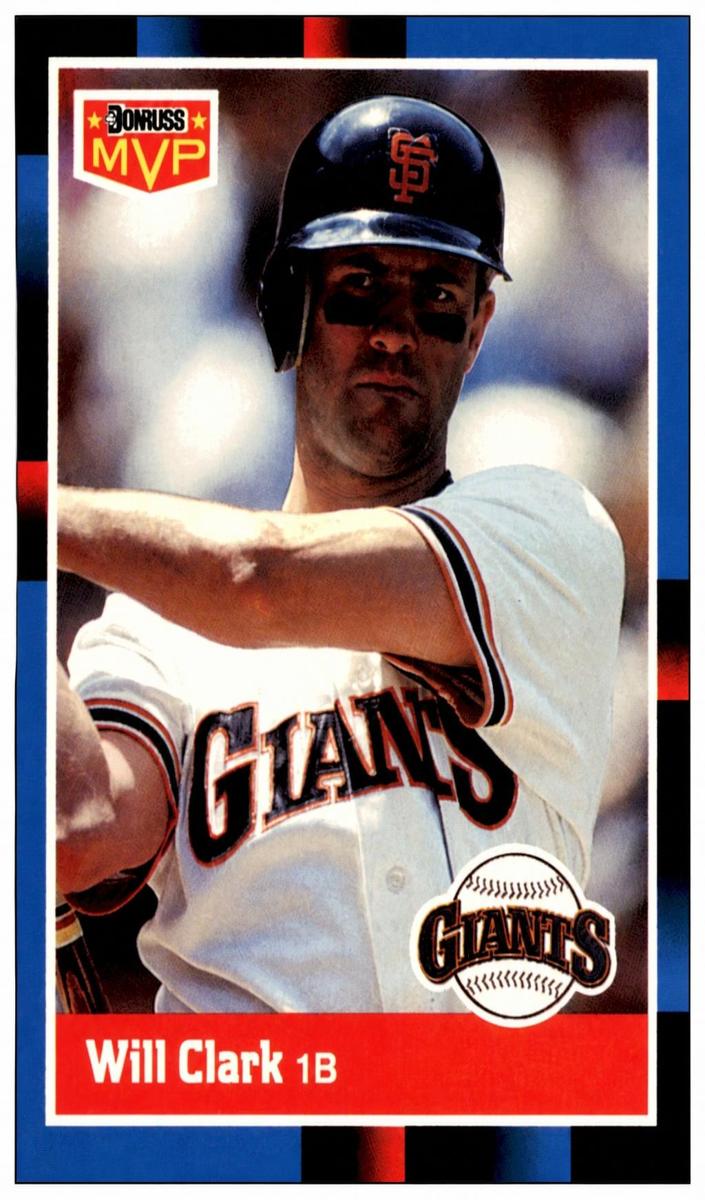 1988 Donruss Baseball Will Clark #BC-24