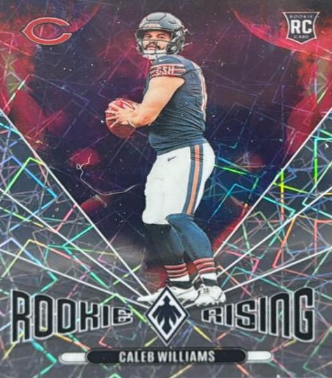 2024 Panini Phoenix Football Lazer Caleb Williams #RR-CWS PSA 9