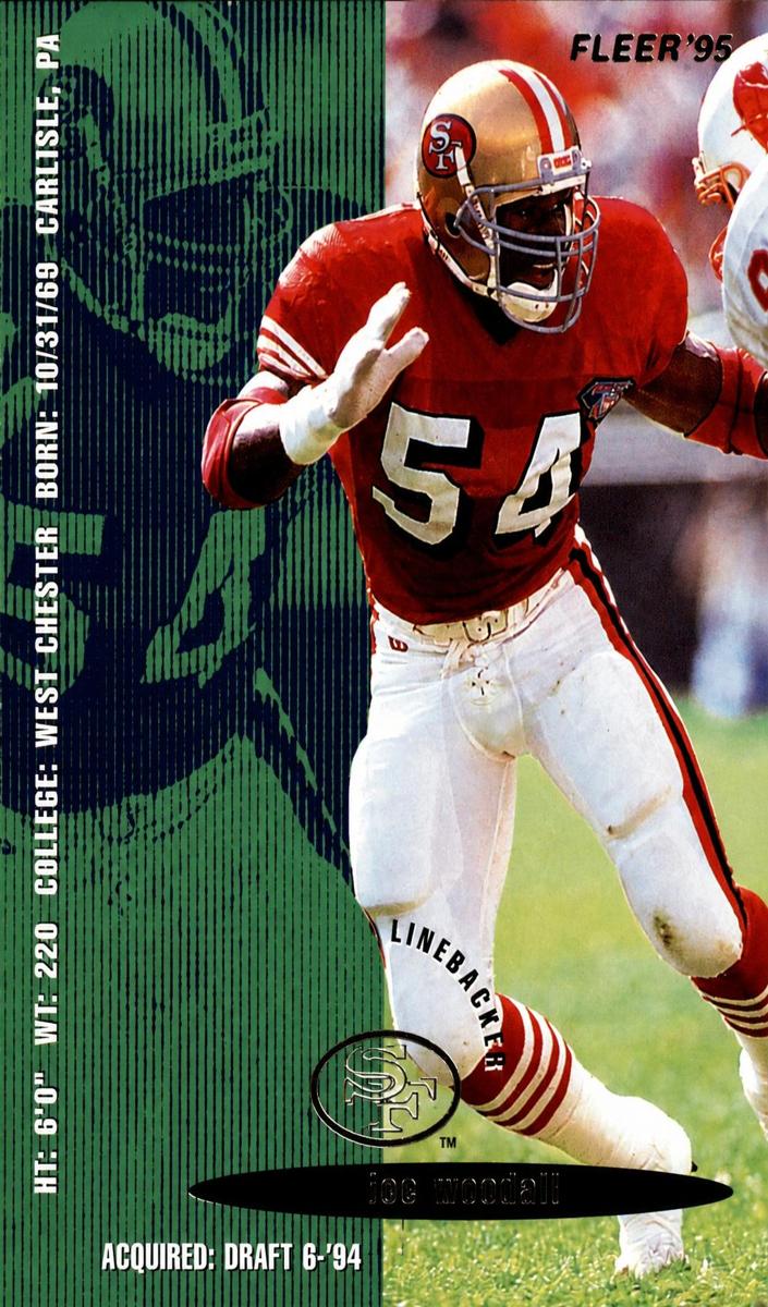 1995 Fleer Football Lee Woodall #355
