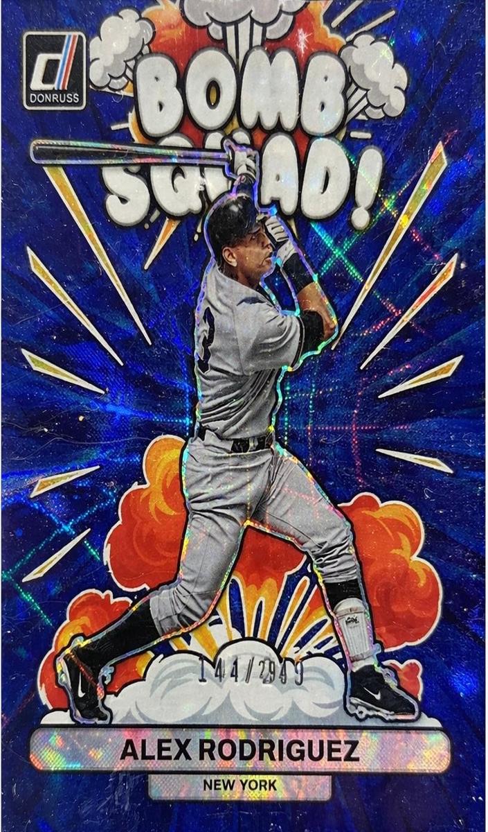 2023 Panini Donruss Baseball Blue Alex Rodriguez #BS1