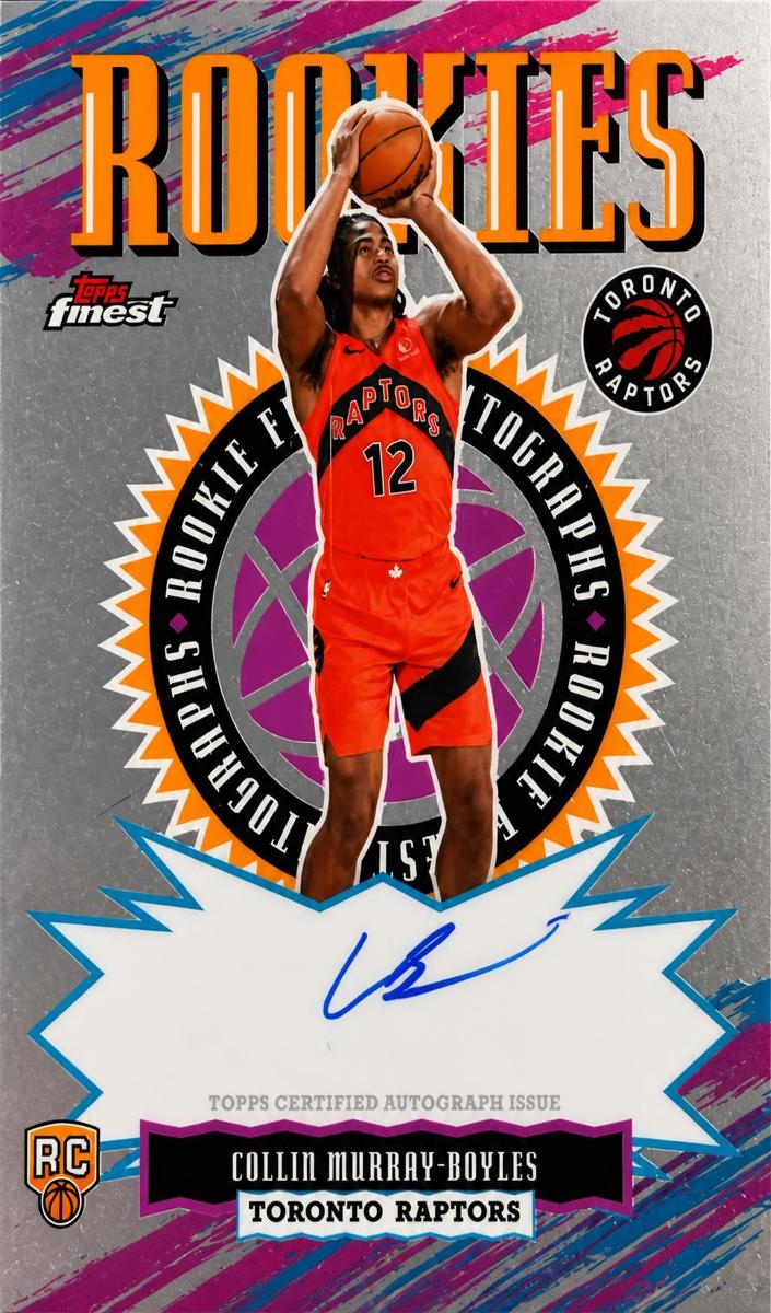 2025 Topps Finest Basketball Collin Murray-Boyles #RFA-CMB