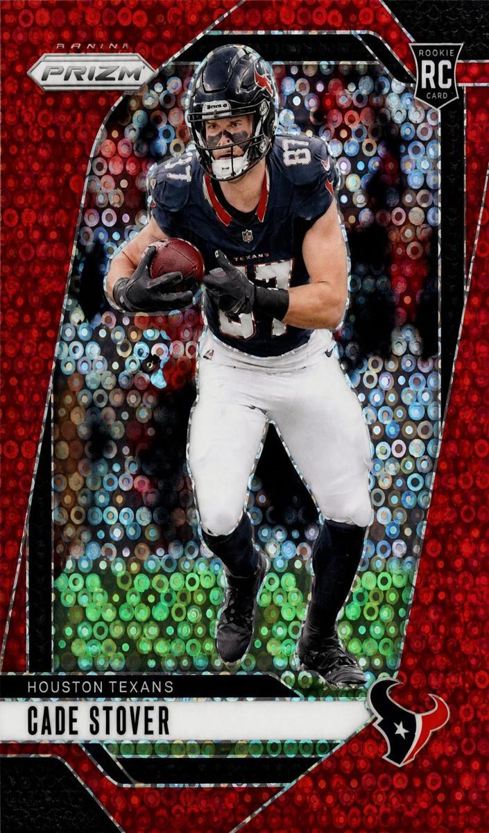 2024 Panini Prizm Football No Huddle Red Cade Stover #318